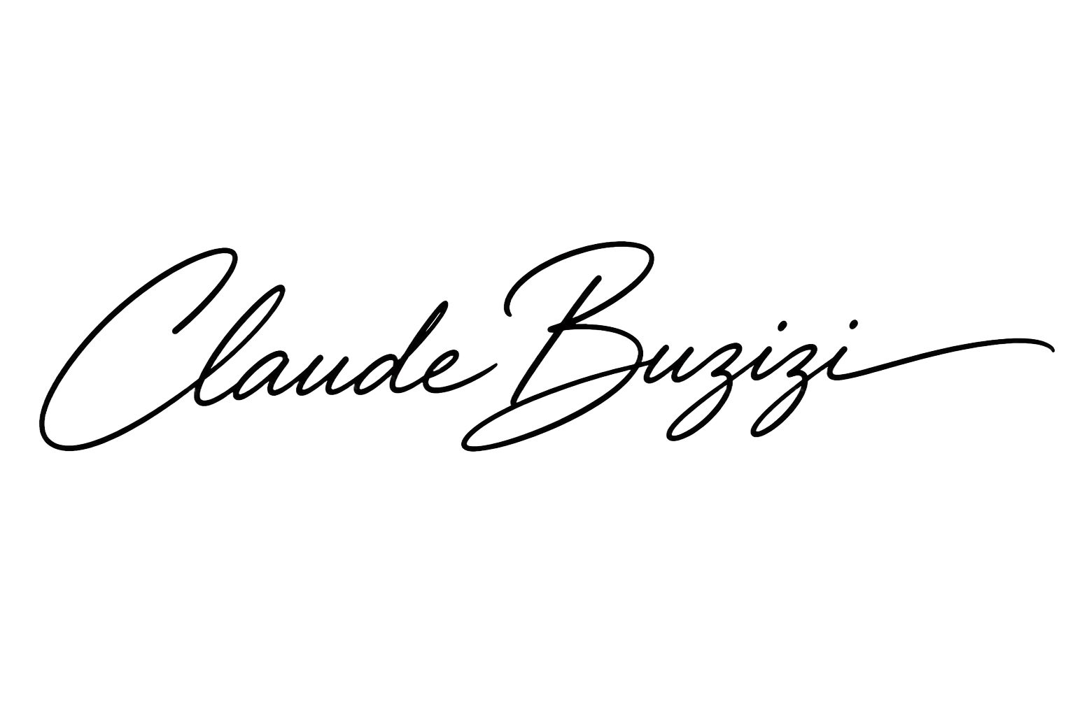 Claude Buzizi signature